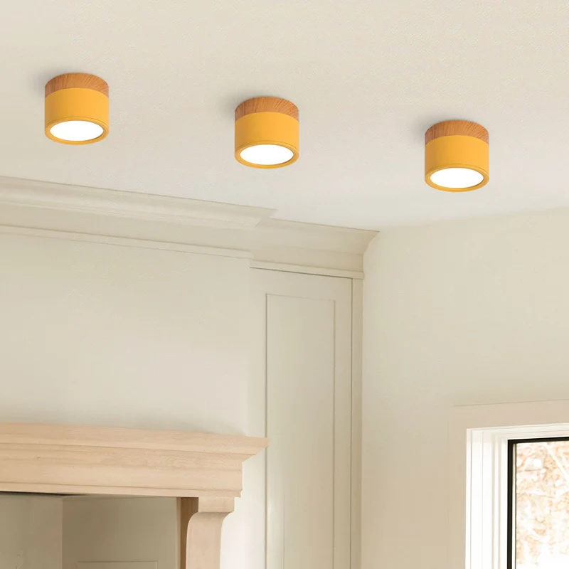 Stilfuldt Loftlys i Pink med Energibesparende LED
