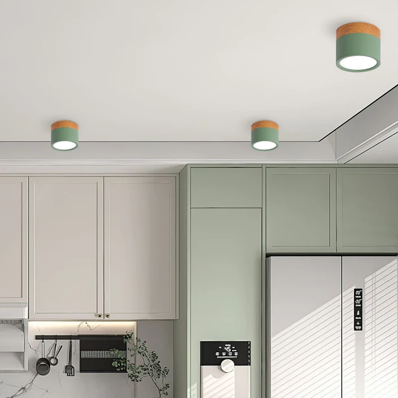 Stilfuldt Loftlys i Pink med Energibesparende LED