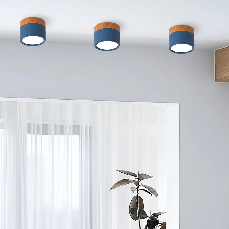 Stilfuldt Loftlys i Pink med Energibesparende LED