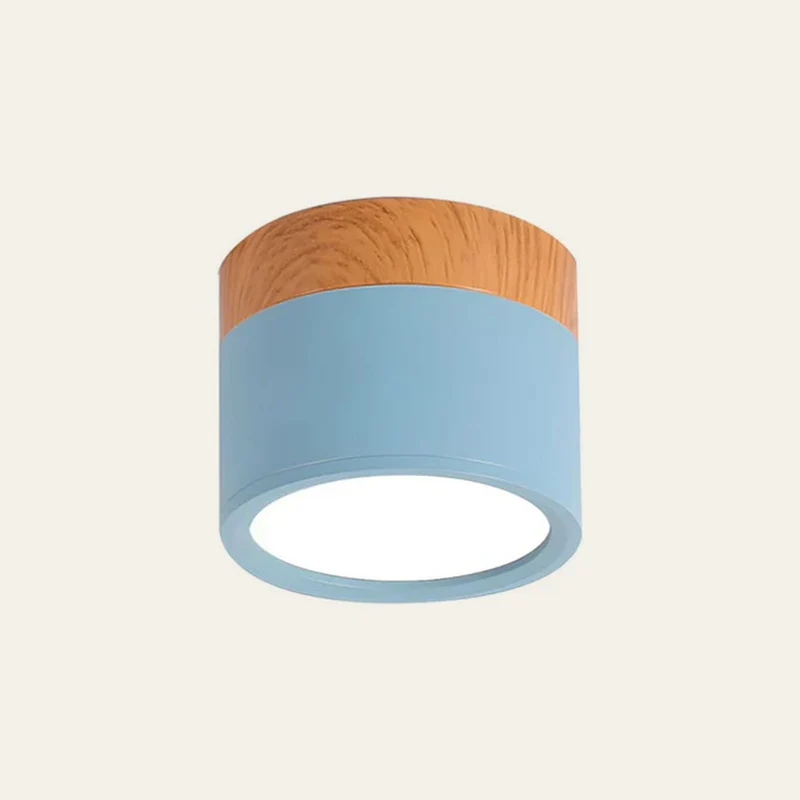 Stilfuldt Loftlys i Pink med Energibesparende LED
