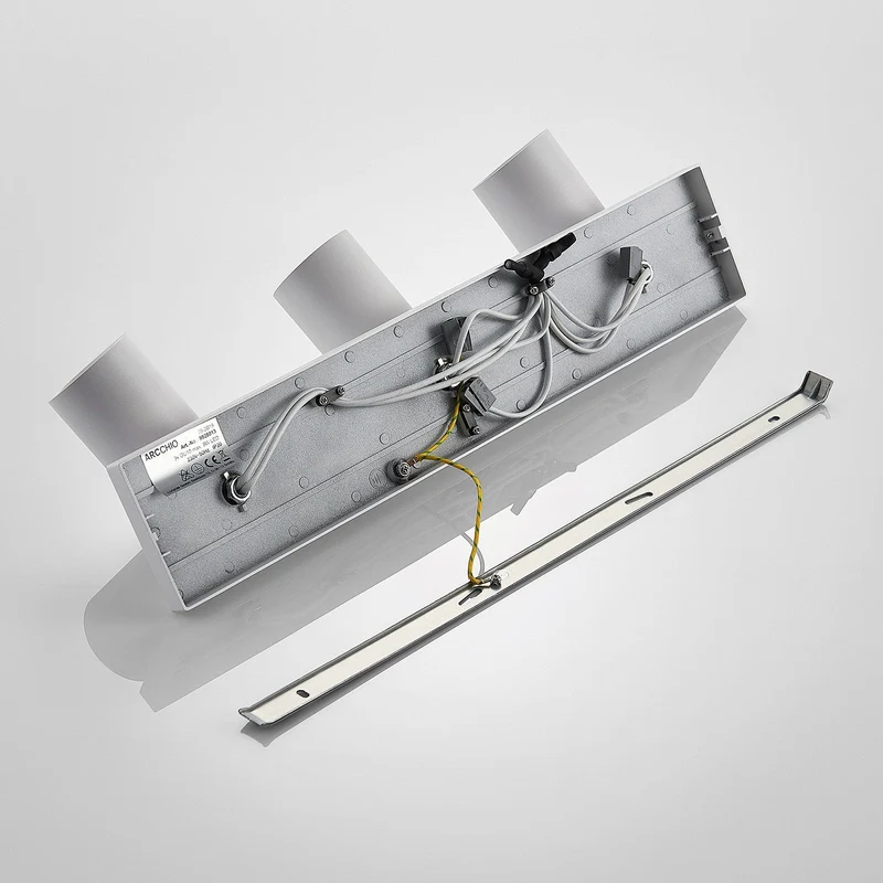 Justerbare Loftspots i Hvidt Aluminium til Moderne Belysning