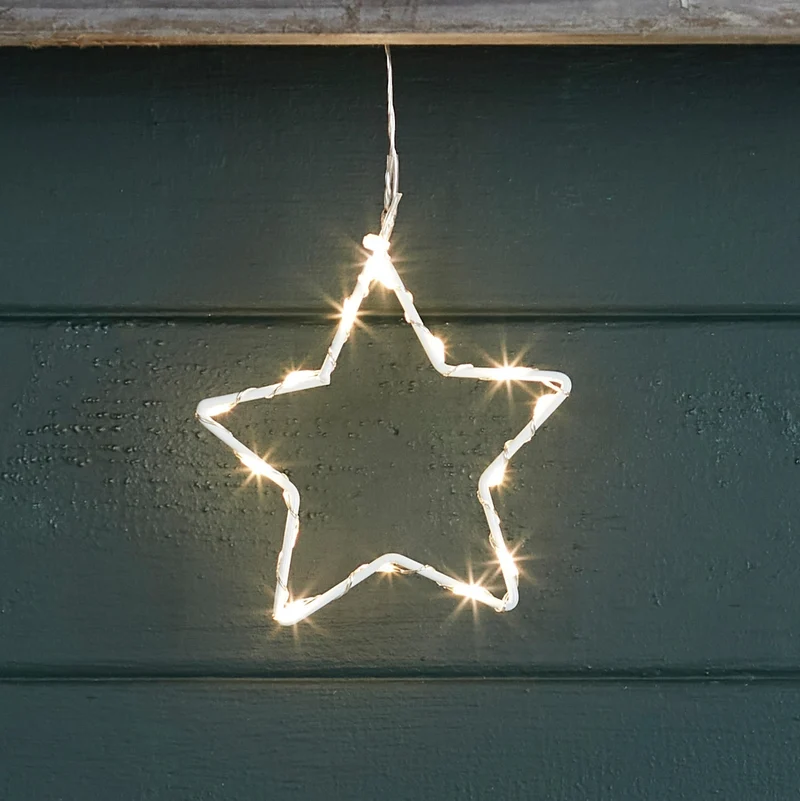 Stjerneformede LED Lyskæder til Jul - Energi-effektiv Glød