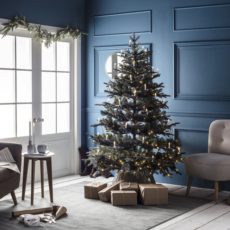 Julelys LED Stearinlys med Dråbeeffekt - Hygge og Nostalgi