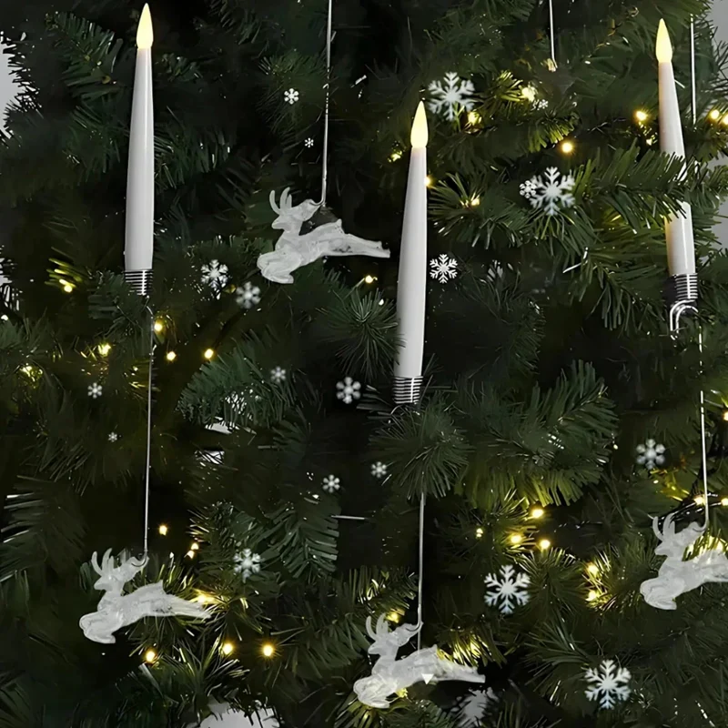 Flakkende LED Juletræslys – Sikker og Hygge Skabende