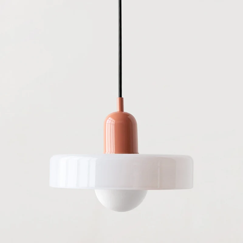 Farverig Glaspendel med Moderne Design til Hjemmet