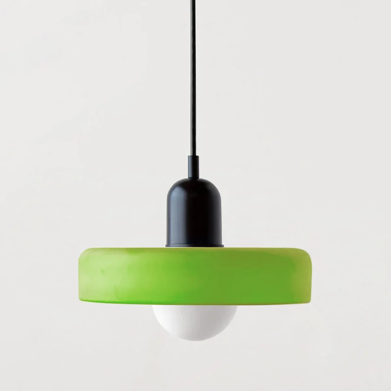 Farverig Glaspendel med Moderne Design til Hjemmet