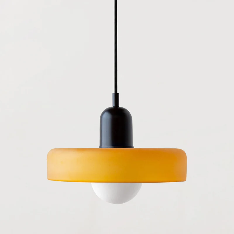 Farverig Glaspendel med Moderne Design til Hjemmet