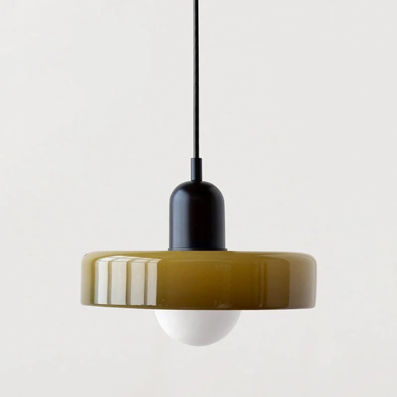 Farverig Glaspendel med Moderne Design til Hjemmet