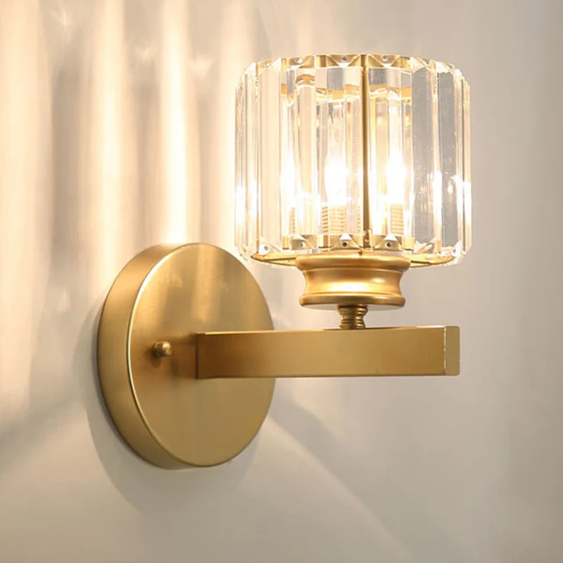 Krystalvæglys med Moderne Design – Elegance til Dit Hjem