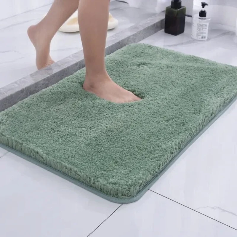 Blød og Sikker Badeværelsesmåtte i Mikrofiber