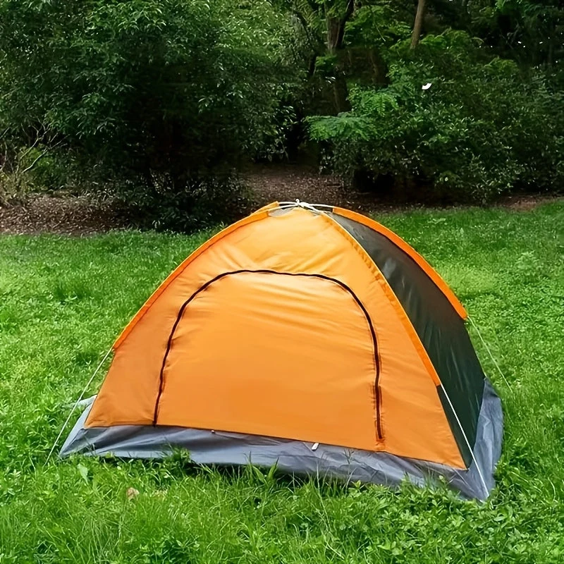 Lynopsætning Camping Telt med Holdbart Nylon & Lynlås