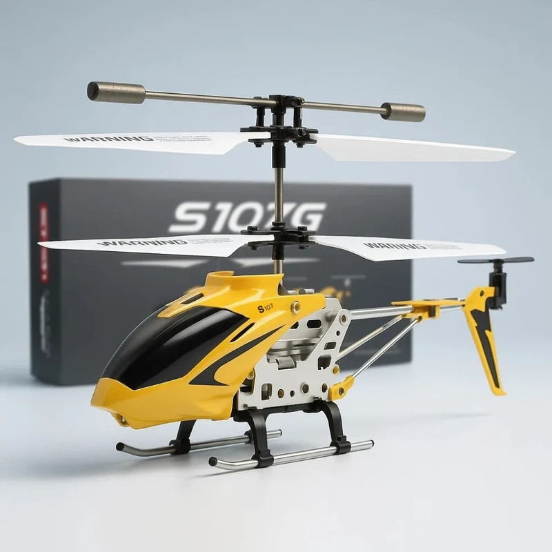 Mini Helikopter med Fjernstyring – Stabilitet og Sjov