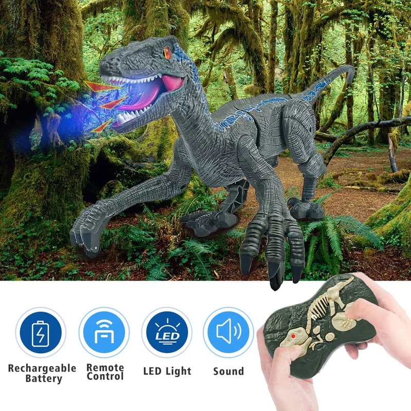 Fjernstyret Dinosaur Legetøj til Børn – Fantasifuld Leg