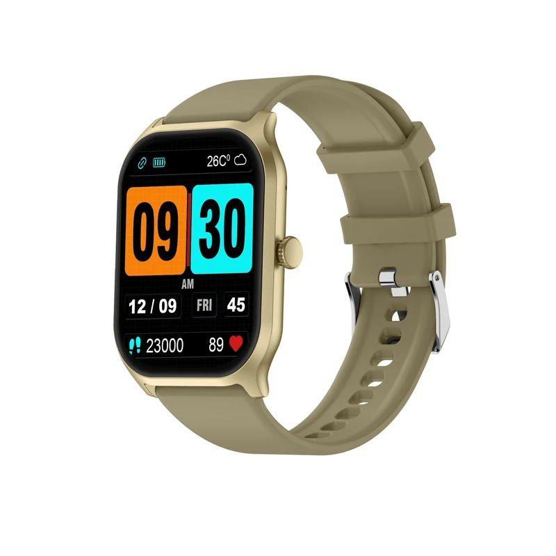 Smartwatch med Stor Skærm og Avanceret Sundhedstracking