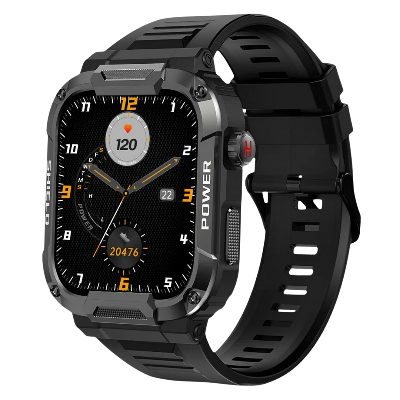 Robust Udendørs Smartwatch – Holdbarhed og Fitness i Fokus