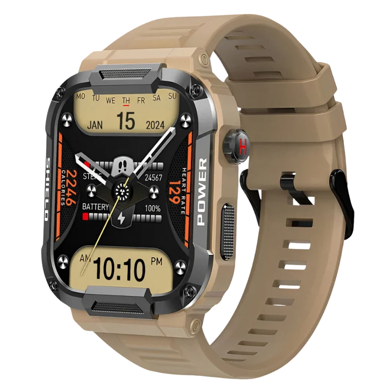 Robust Udendørs Smartwatch – Holdbarhed og Fitness i Fokus