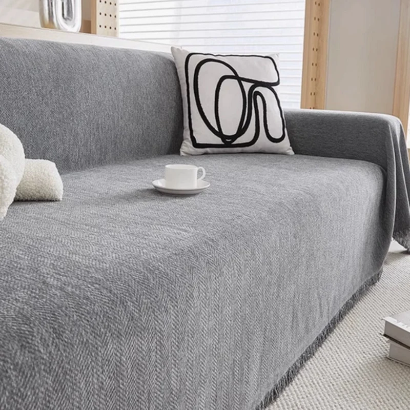 Elegant og Beskyttende Sofaovertræk i Slidstærkt Chenille