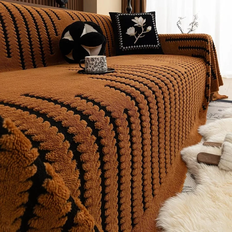 Elegant Sofaovertræk i Mikrofiber med Vintage Design