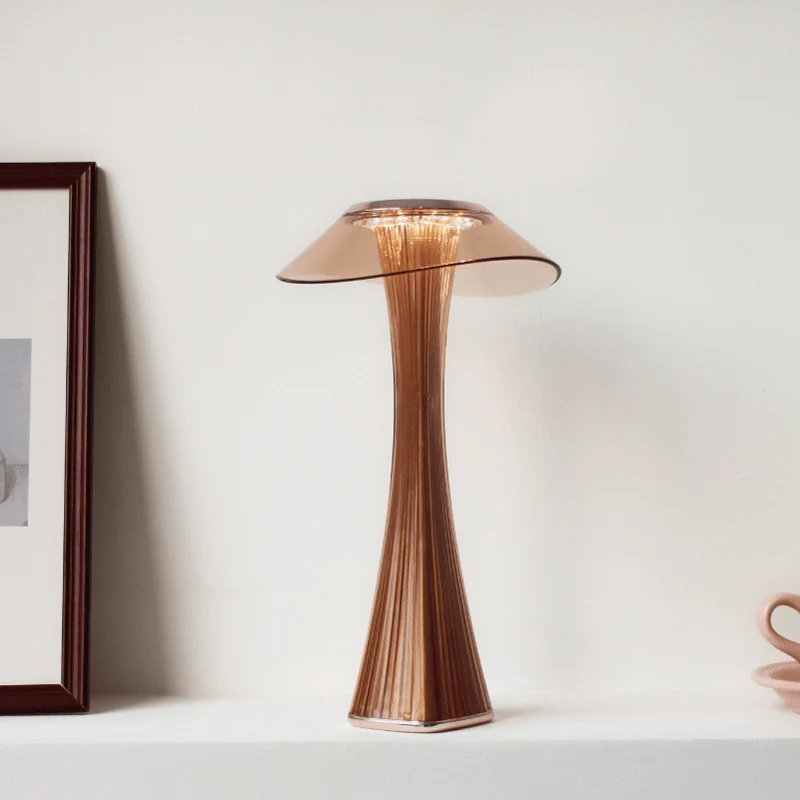 Trådløs LED Bordlampe med Touch - Justerbar Lysstyrke