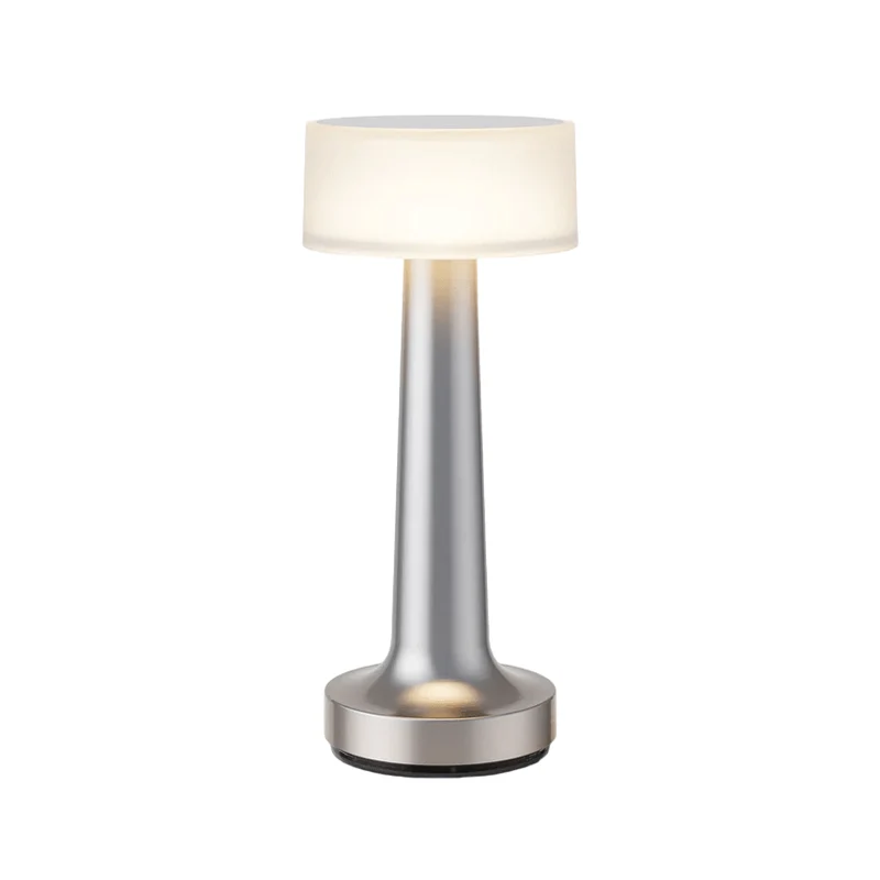 Moderne LED Bordlampe med Justerbar Belysning og Stilrent Design