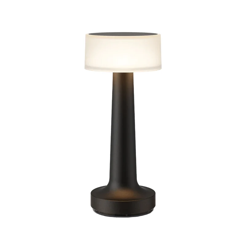 Moderne LED Bordlampe med Justerbar Belysning og Stilrent Design