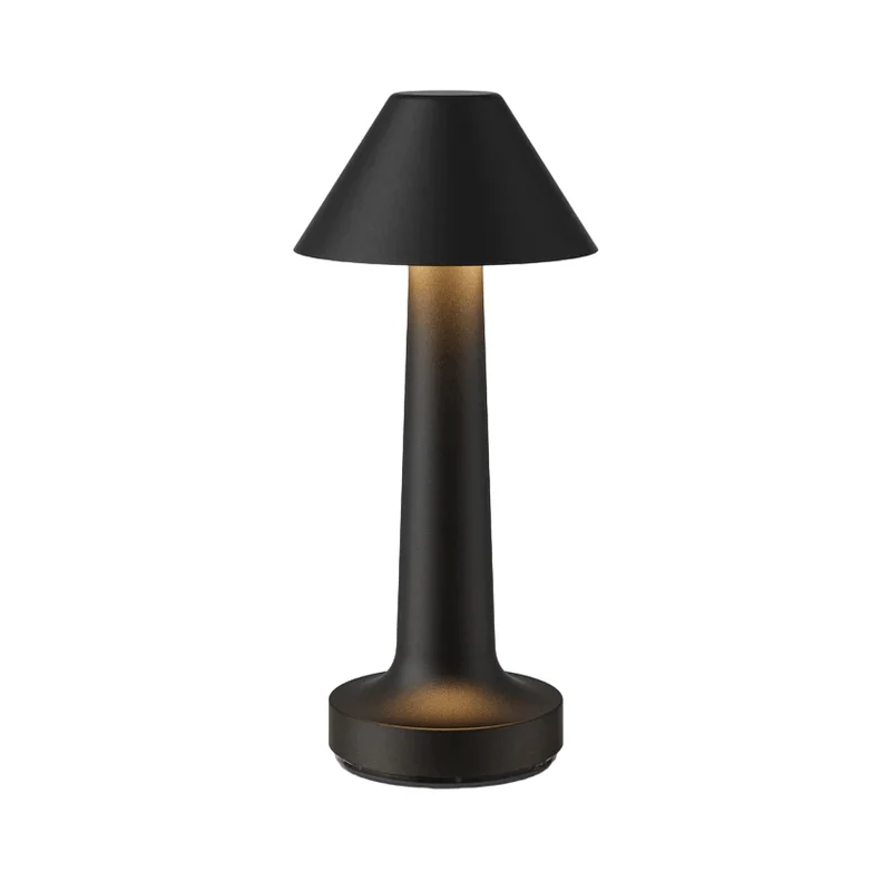 Moderne LED Bordlampe med Justerbar Belysning og Stilrent Design