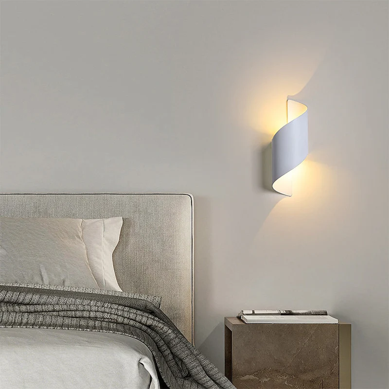Moderne LED Væglampe i Vandtæt Aluminium Design