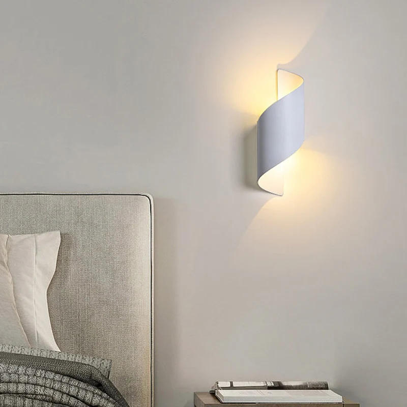 Moderne LED Væglampe i Vandtæt Aluminium Design