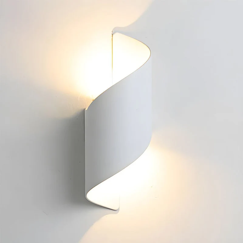 Moderne LED Væglampe i Vandtæt Aluminium Design