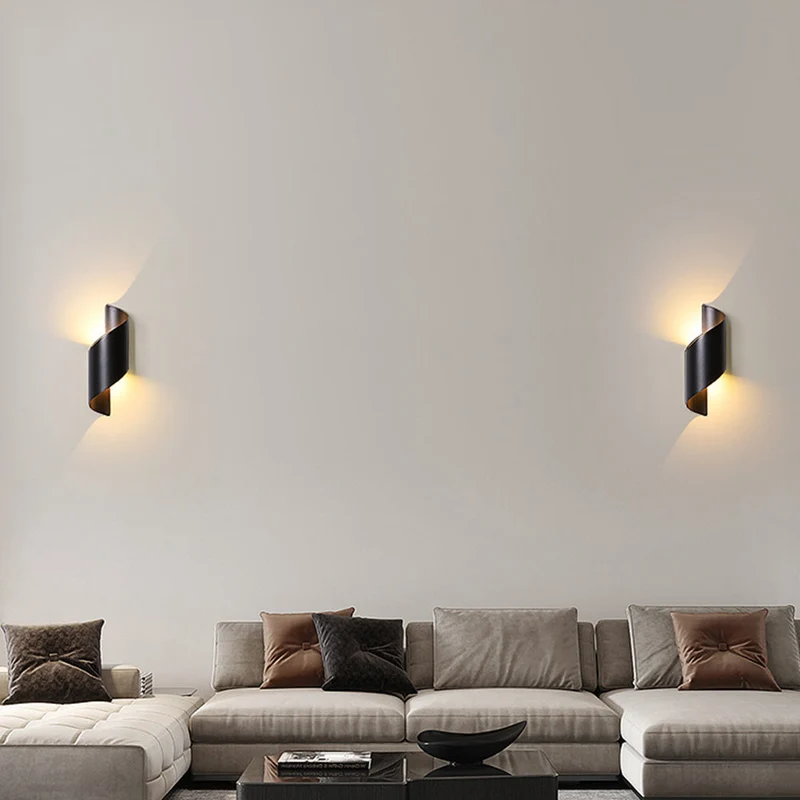 Moderne LED Væglampe i Vandtæt Aluminium Design