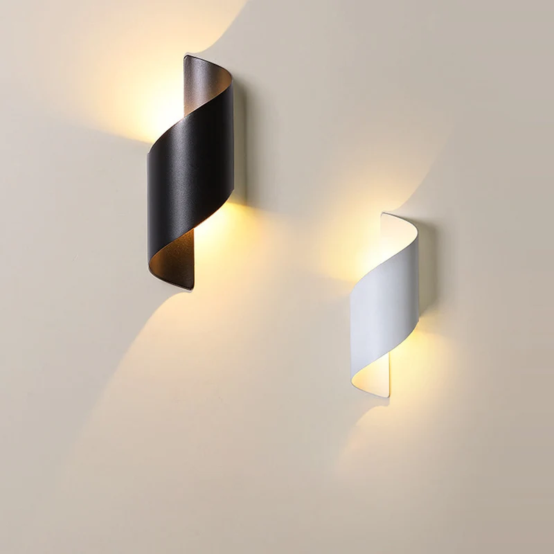 Moderne LED Væglampe i Vandtæt Aluminium Design