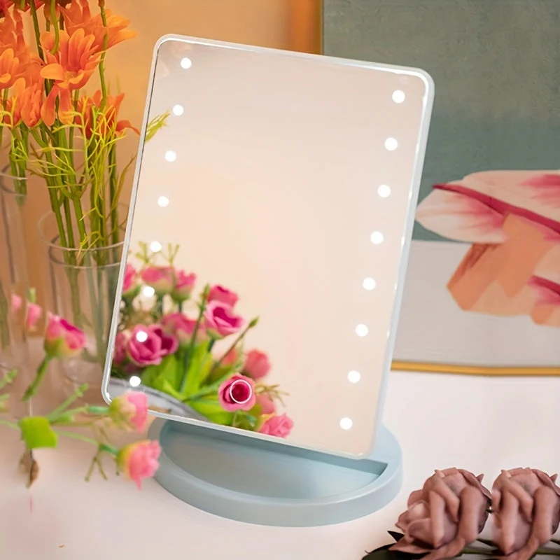 LED Makeup Spejl med Justerbar Touch-Belysning