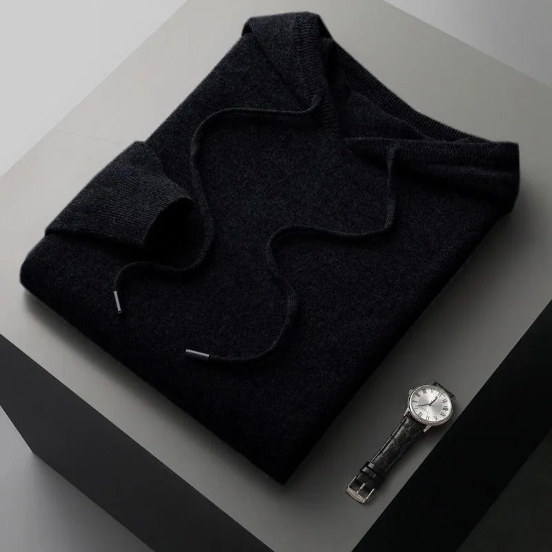 Blød Merinould Hoodie til Mænd - Komfort og Stil