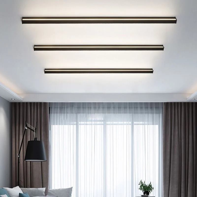 Elegant LED Væglampe i Sort - Stilfuld og Energibesparende