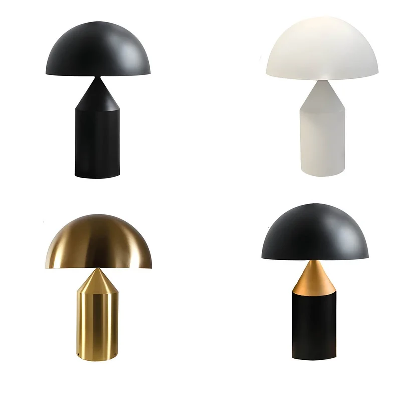 Vintage Bordlampe i Metal – Stilfuld Belysning til Hjemmet