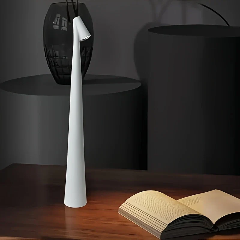 Trådløs LED Bordlampe med Berøringskontrol og Justerbar Lysstyrke