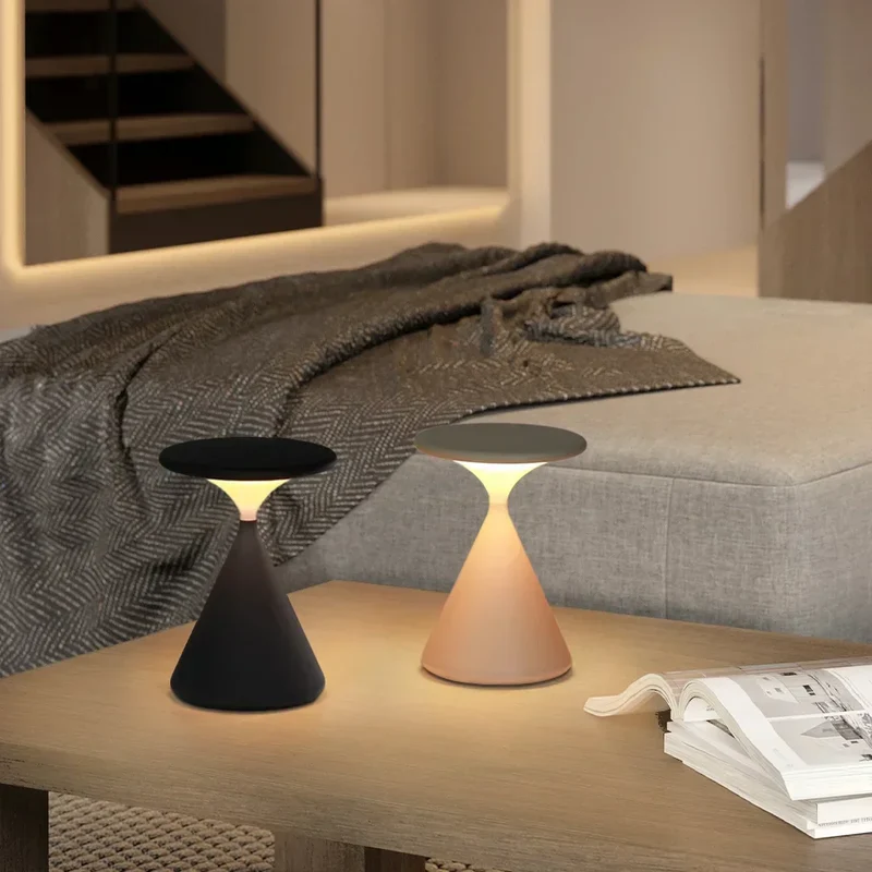 Trådløs LED Bordlampe med Smart Touch og Lang Batteritid