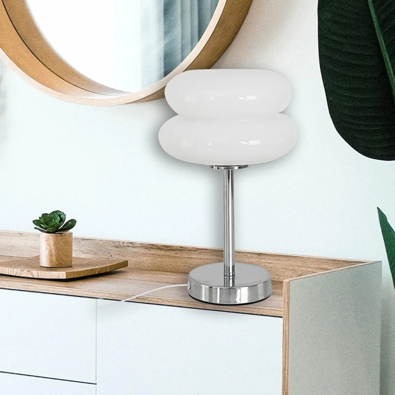 Trådløs LED Bordlampe med Justerbar Lysstyrke