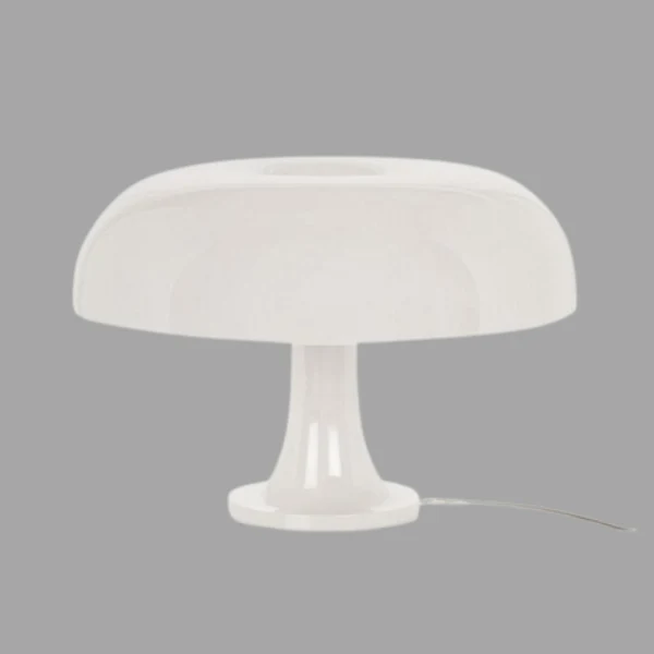 Stilren Svampebordlampe med Justerbar Belysning