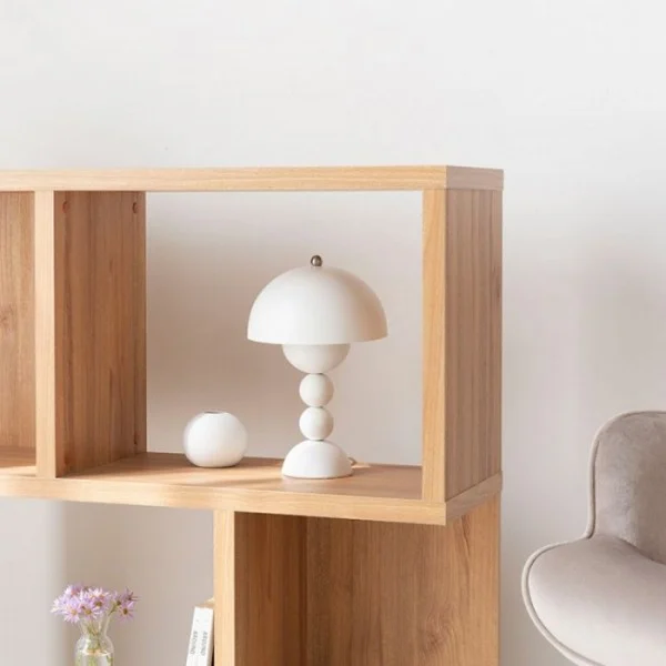 Moderne Bordlampe i Akryl for Stilfuld Indretning