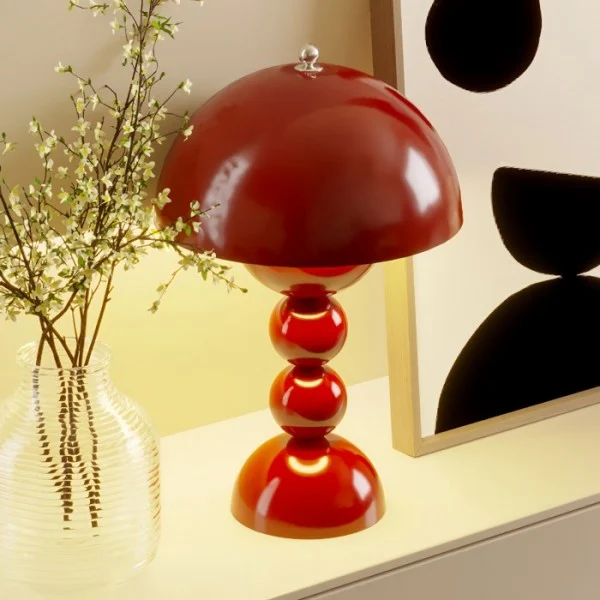 Moderne Bordlampe i Akryl for Stilfuld Indretning