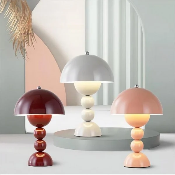 Moderne Bordlampe i Akryl for Stilfuld Indretning