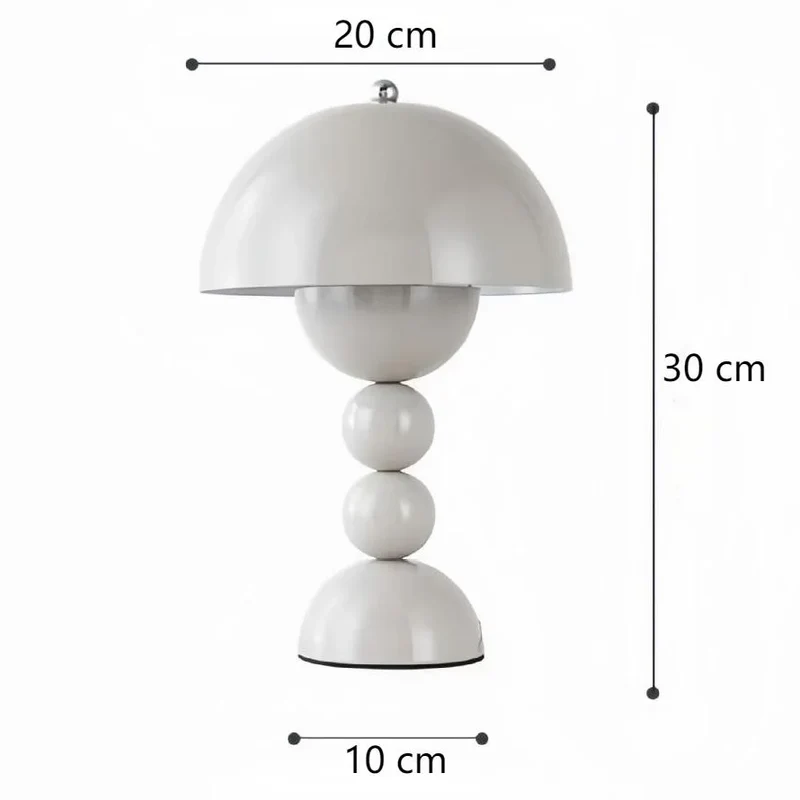 Moderne Bordlampe i Akryl for Stilfuld Indretning