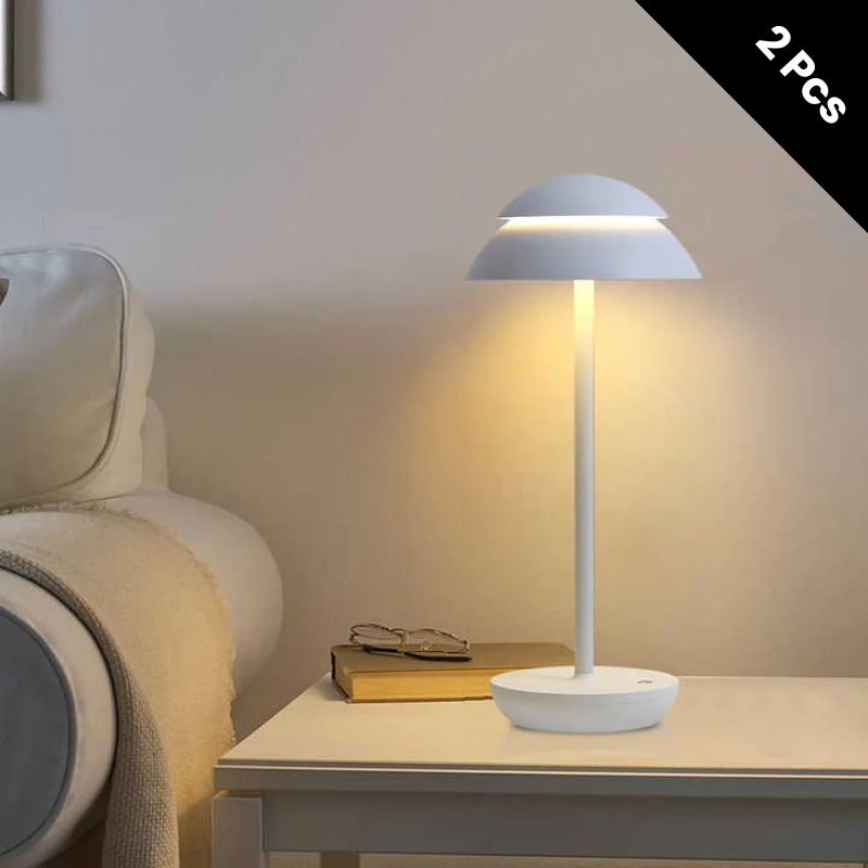 Bordlampe med Berøringskontrol og Trådløs LED Lys