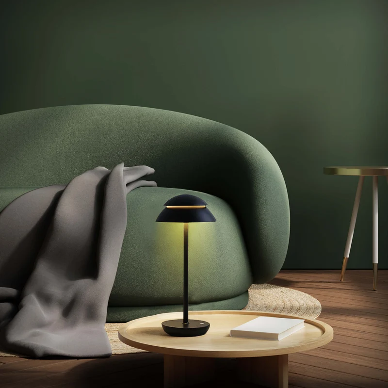Bordlampe med Berøringskontrol og Trådløs LED Lys