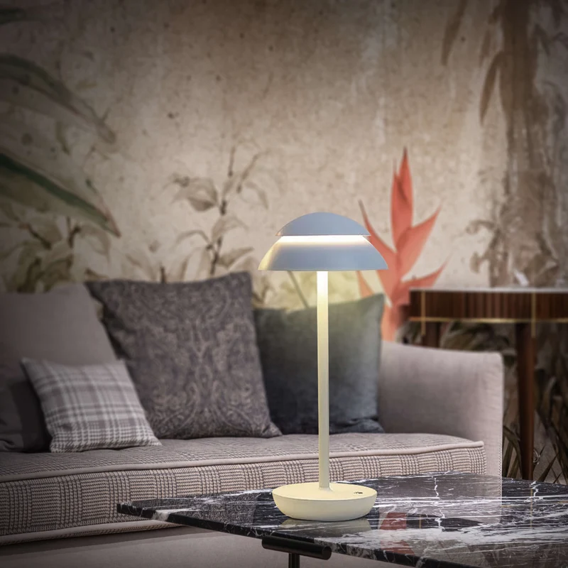 Bordlampe med Berøringskontrol og Trådløs LED Lys