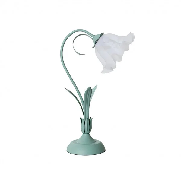 Blomstrende Vintage Bordlampe - Justerbar Elegance