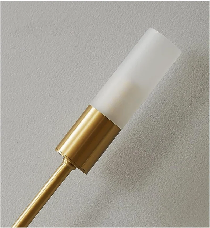 Væglampe i Guld med LED – Stilfuld og Energibesparende