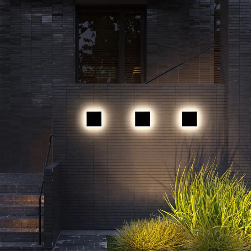 Udendørs LED Væglampe: Moderne Design & IP65 Vandtæt