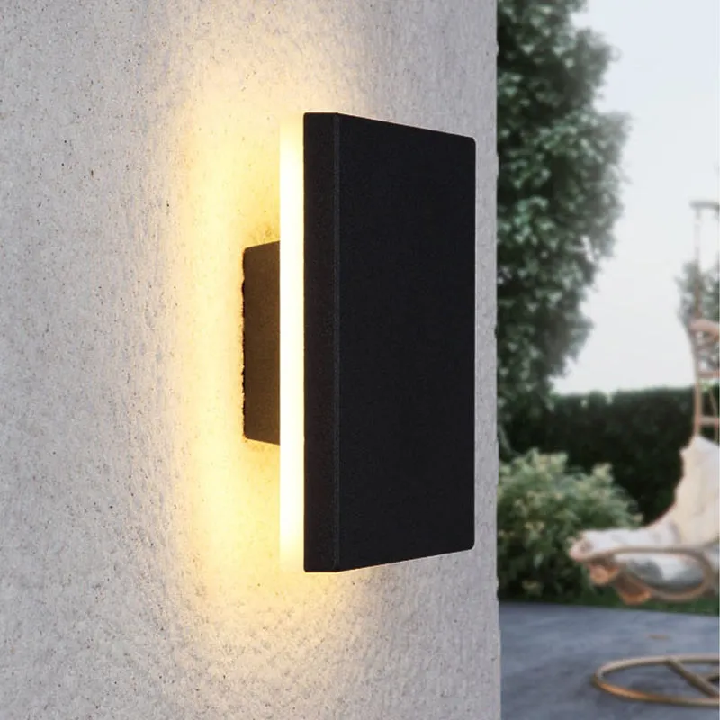 Udendørs LED Væglampe: Moderne Design & IP65 Vandtæt